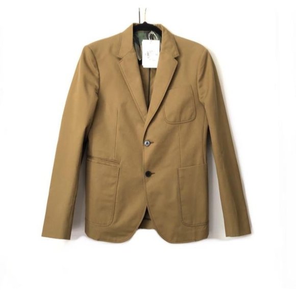 Valentino Garavani Green Button Blazer